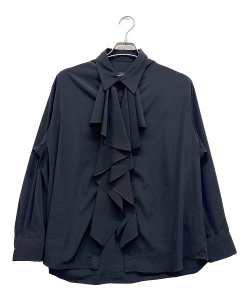 LAD MUSICIAN（ラッドミュージシャン）LAD MUSICIAN (ラッドミュージシャン) Frill Shirt ブラック サイズ:42の古着・服飾アイテム