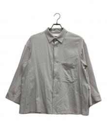 ETHOSENS（エトセンス）の古着「シャツ」｜アイボリー