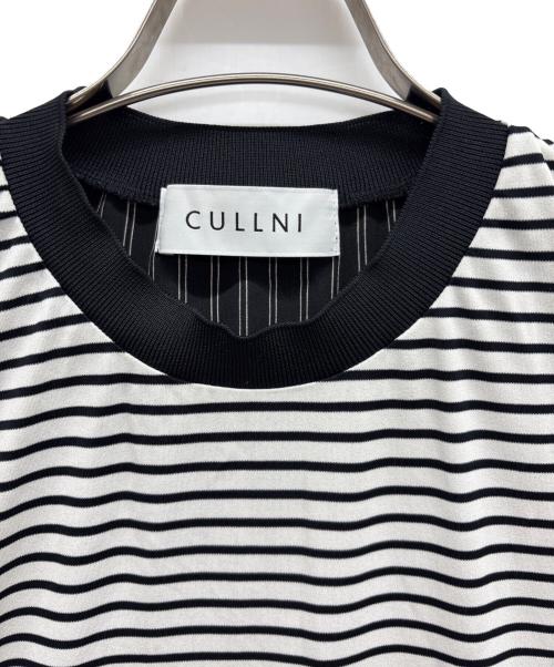 CULLNI（クルニ）CULLNI (クルニ) ボーダーTシャツ ホワイト×ブラック サイズ:2の古着・服飾アイテム