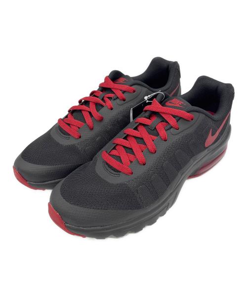 NIKE（ナイキ）NIKE (ナイキ) AIR MAX INVIGOR ブラック×レッド サイズ:29 未使用品の古着・服飾アイテム
