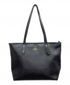 COACHコーチ）の古着「トートバッグ」｜ブラック