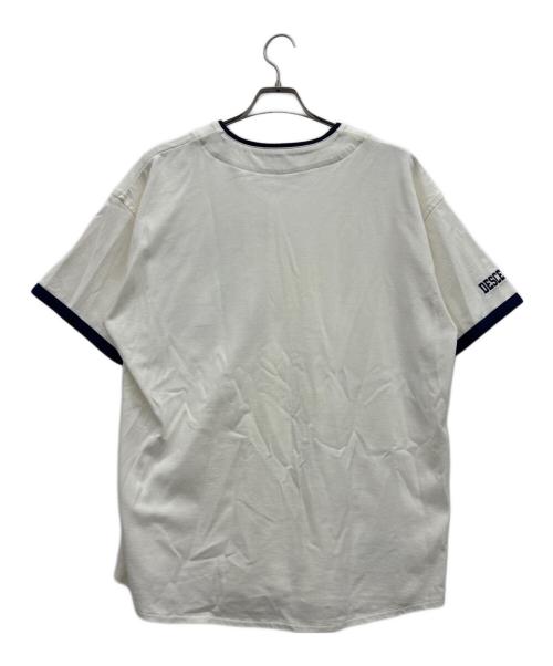 DESCENDANT（ディセンダント）DESCENDANT (ディセンダント) ベースボールシャツ ホワイト サイズ:2の古着・服飾アイテム