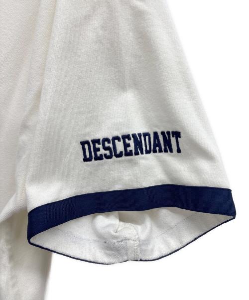 DESCENDANT（ディセンダント）DESCENDANT (ディセンダント) ベースボールシャツ ホワイト サイズ:2の古着・服飾アイテム