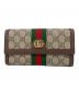 GUCCI（グッチ）の古着「長財布」｜ブラウン
