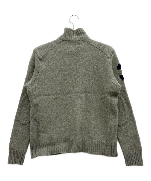POLO RALPH LAUREN（ポロ・ラルフローレン）POLO RALPH LAUREN (ポロ・ラルフローレン) ハイネックジップニット グレー サイズ:LLの古着・服飾アイテム