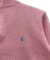 中古・古着 POLO RALPH LAUREN (ポロ・ラルフローレン) ハーフジップニット ピンク サイズ:M：5000円