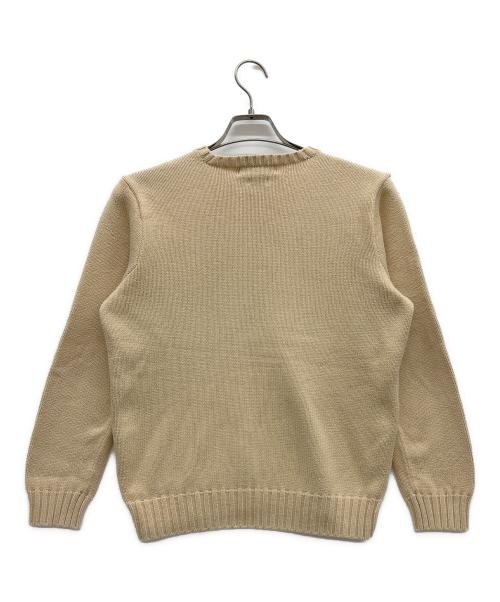 POLO RALPH LAUREN（ポロ・ラルフローレン）POLO RALPH LAUREN (ポロ・ラルフローレン) 厚手ニット ベージュ サイズ:Sの古着・服飾アイテム