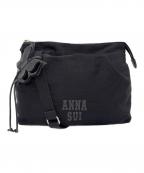 ANNA SUIアナスイ）の古着「メリーショルダーバッグ」｜ブラック