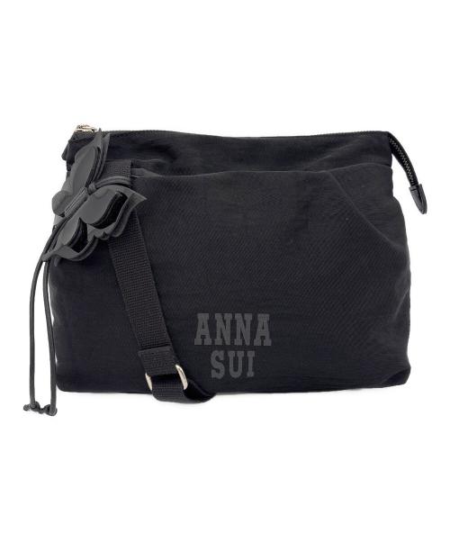 ANNA SUI（アナスイ）ANNA SUI (アナスイ) メリーショルダーバッグ ブラック 未使用品の古着・服飾アイテム
