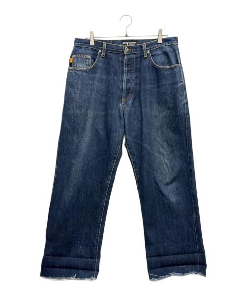 stussy（ステューシー）stussy (ステューシー) ROUGH AND RUGGED (ラフアンドラゲッド) デニムパンツ ブルー サイズ:表記無しの古着・服飾アイテム