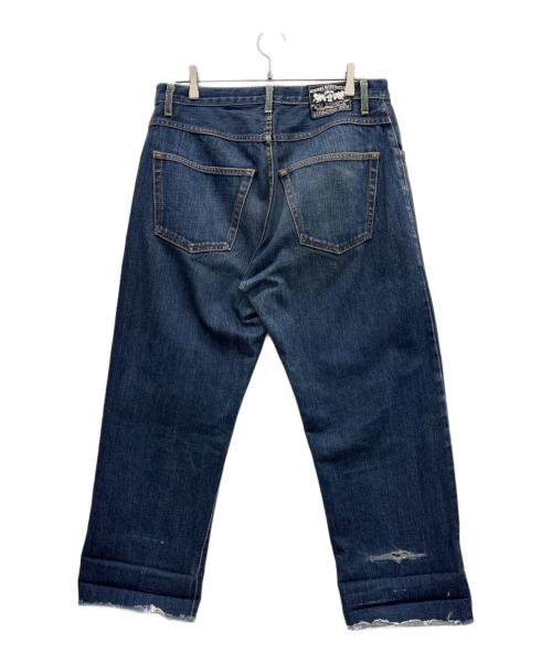 stussy（ステューシー）stussy (ステューシー) ROUGH AND RUGGED (ラフアンドラゲッド) デニムパンツ ブルー サイズ:表記無しの古着・服飾アイテム
