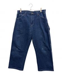 Dickies（ディッキーズ）の古着「ペインターデニムパンツ」｜ネイビー