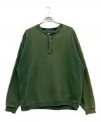 L.L.Bean×RUSSELL ATHLETICエルエルビーン×ラッセルアスレチック）の古着「ヘンリーネックスウェット」｜グリーン