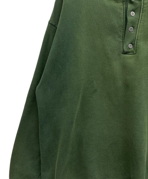 L.L.Bean（エルエルビーン）L.L.Bean (エルエルビーン) RUSSELL ATHLETIC (ラッセルアスレチック) ヘンリーネックスウェット グリーン サイズ:XLの古着・服飾アイテム