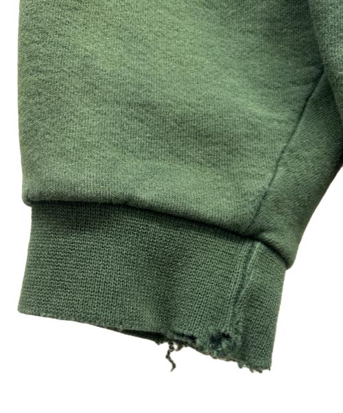 L.L.Bean（エルエルビーン）L.L.Bean (エルエルビーン) RUSSELL ATHLETIC (ラッセルアスレチック) ヘンリーネックスウェット グリーン サイズ:XLの古着・服飾アイテム