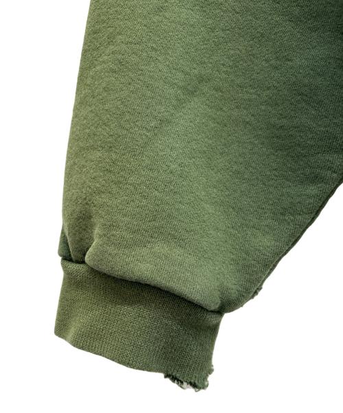 L.L.Bean（エルエルビーン）L.L.Bean (エルエルビーン) RUSSELL ATHLETIC (ラッセルアスレチック) ヘンリーネックスウェット グリーン サイズ:XLの古着・服飾アイテム