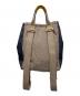 PAUL SMITH (ポールスミス) 2WAYリュック ベージュ×ネイビー：6000円