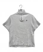 POLO RALPH LAURENポロ・ラルフローレン）の古着「ハーフジップスウェット」｜ホワイト