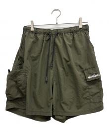 WILD THINGS（ワイルドシングス）の古着「別注WT LOGO CARGO SHORTS」｜グリーン