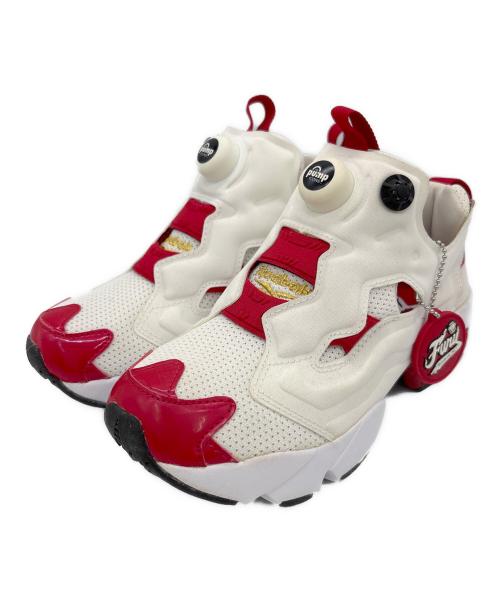 REEBOK（リーボック）REEBOK (リーボック) ポンプフューリー ホワイト×レッド サイズ:23の古着・服飾アイテム