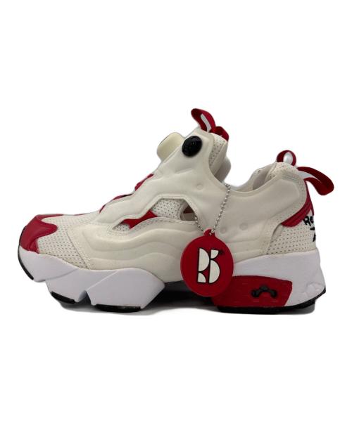REEBOK（リーボック）REEBOK (リーボック) ポンプフューリー ホワイト×レッド サイズ:23の古着・服飾アイテム