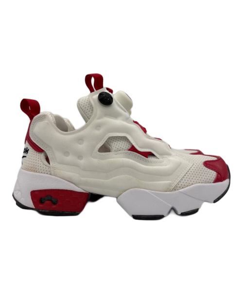 REEBOK（リーボック）REEBOK (リーボック) ポンプフューリー ホワイト×レッド サイズ:23の古着・服飾アイテム
