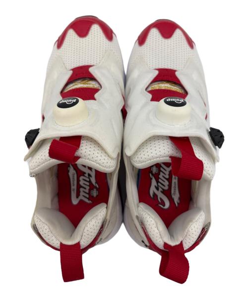 REEBOK（リーボック）REEBOK (リーボック) ポンプフューリー ホワイト×レッド サイズ:23の古着・服飾アイテム
