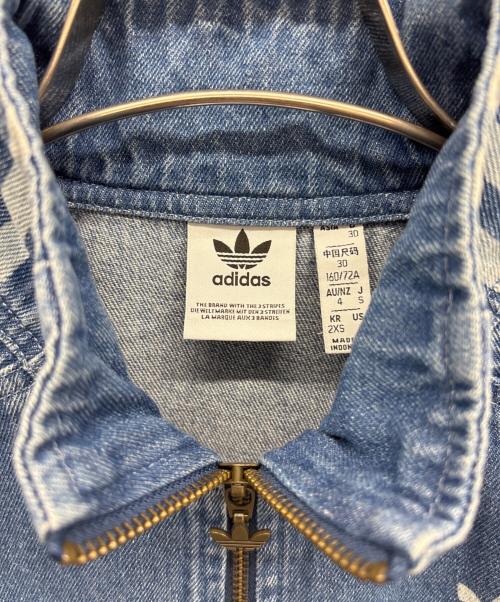 adidas（アディダス）adidas (アディダス) デニムジャンプスーツ ブルー サイズ:Sの古着・服飾アイテム