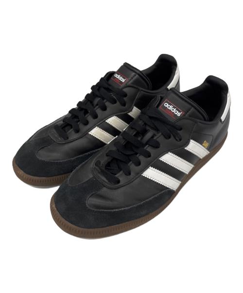 adidas（アディダス）adidas (アディダス) サンバレザー ブラック×ホワイト サイズ:28の古着・服飾アイテム