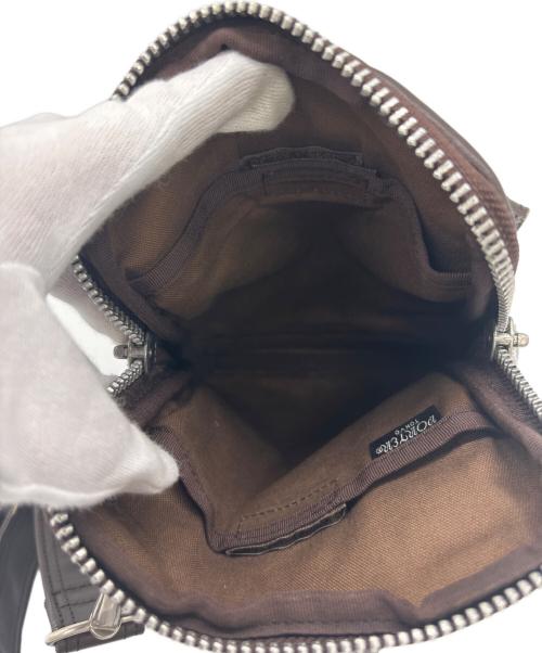 PORTER（ポーター）PORTER (ポーター) ショルダーバッグ ブラウンの古着・服飾アイテム