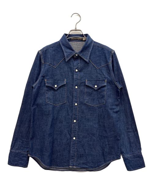 Fullcount Jeansmaker（フルカウント）Fullcount Jeansmaker (フルカウント) デニムウエスタンシャツ インディゴ サイズ:38の古着・服飾アイテム