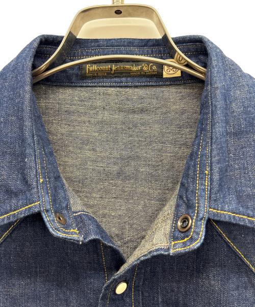 Fullcount Jeansmaker（フルカウント）Fullcount Jeansmaker (フルカウント) デニムウエスタンシャツ インディゴ サイズ:38の古着・服飾アイテム
