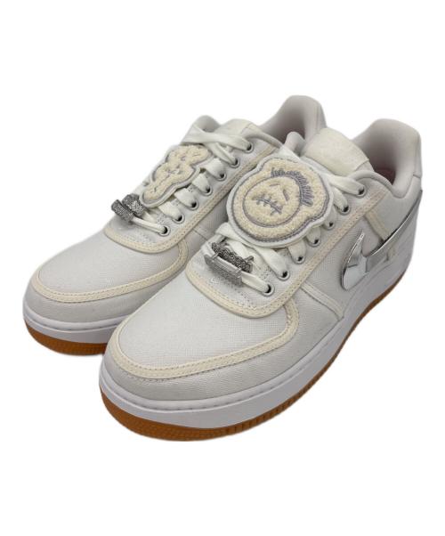 NIKE（ナイキ）NIKE (ナイキ) Travis Scott (トラヴィススコット) Air Force 1 Low AF100 ホワイト サイズ:27.5の古着・服飾アイテム