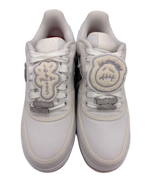 NIKE（ナイキ）NIKE (ナイキ) Travis Scott (トラヴィススコット) Air Force 1 Low AF100 ホワイト サイズ:27.5の古着・服飾アイテム