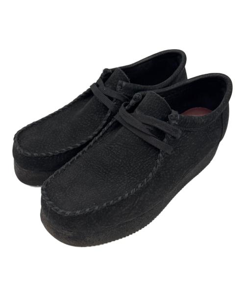 CLARKS ORIGINALS（クラークス オリジナルズ）CLARKS ORIGINALS (クラークス オリジナルズ) BEE BLACK SUEDE ブラック サイズ:UK5の古着・服飾アイテム