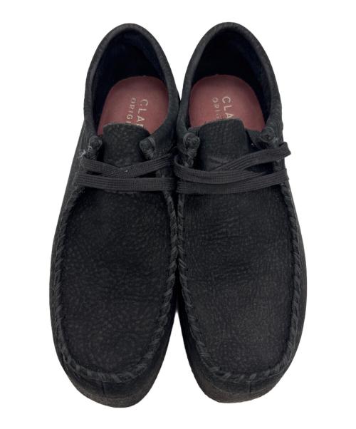 CLARKS ORIGINALS（クラークス オリジナルズ）CLARKS ORIGINALS (クラークス オリジナルズ) BEE BLACK SUEDE ブラック サイズ:UK5の古着・服飾アイテム