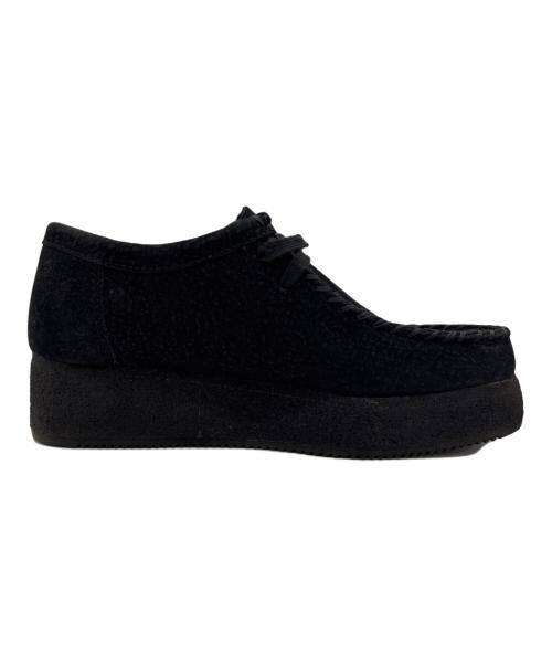 CLARKS ORIGINALS（クラークス オリジナルズ）CLARKS ORIGINALS (クラークス オリジナルズ) BEE BLACK SUEDE ブラック サイズ:UK5の古着・服飾アイテム