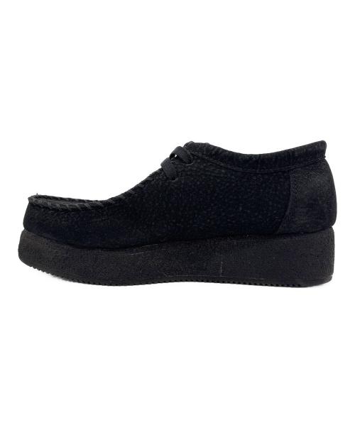 CLARKS ORIGINALS（クラークス オリジナルズ）CLARKS ORIGINALS (クラークス オリジナルズ) BEE BLACK SUEDE ブラック サイズ:UK5の古着・服飾アイテム