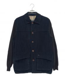 BURBERRY LONDON（バーバリーロンドン）の古着「コーデュロイジャケット」｜ネイビー