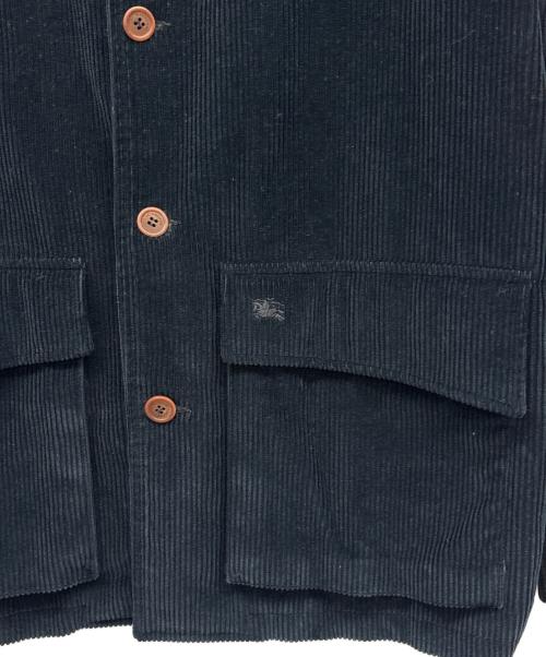 BURBERRY LONDON（バーバリーロンドン）BURBERRY LONDON (バーバリーロンドン) コーデュロイジャケット ネイビー サイズ:表記無しの古着・服飾アイテム