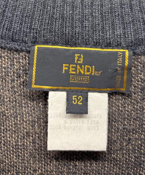 FENDI（フェンディ）FENDI (フェンディ) 厚手ニット ブラック サイズ:52の古着・服飾アイテム