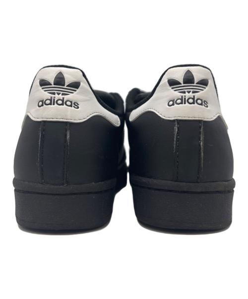 adidas（アディダス）adidas (アディダス) SUPER STAR ブラック×ホワイト サイズ:23の古着・服飾アイテム