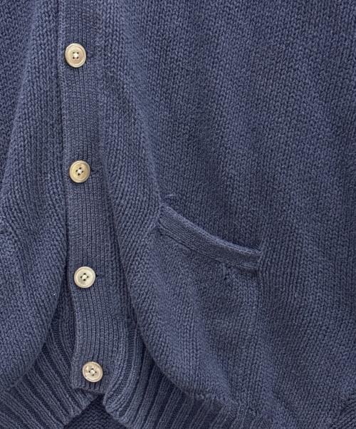 POLO RALPH LAUREN（ポロ・ラルフローレン）POLO RALPH LAUREN (ポロ・ラルフローレン) ニットカーディガン ネイビー サイズ:Mの古着・服飾アイテム