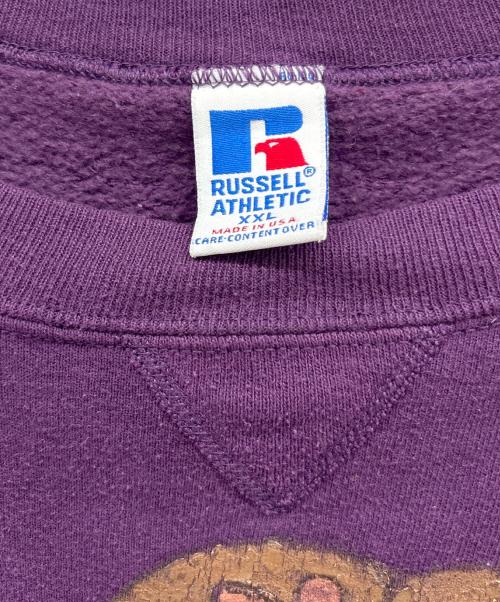 RUSSELL ATHLETIC（ラッセルアスレチック）RUSSELL ATHLETIC (ラッセルアスレチック) スウェット パープル サイズ:XXｌの古着・服飾アイテム