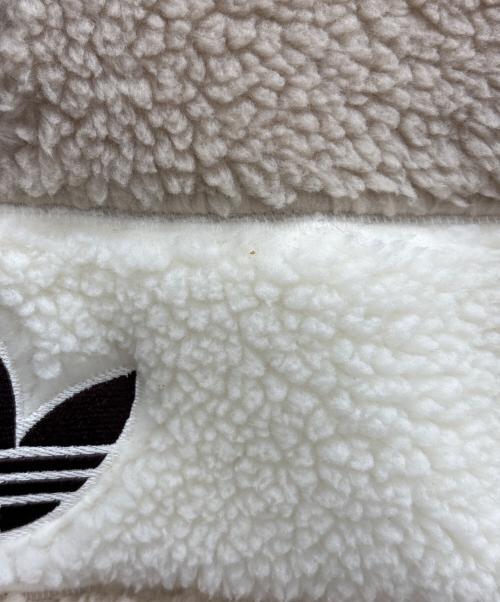 adidas（アディダス）adidas (アディダス) フリースジャケット ベージュ サイズ:中国　Mの古着・服飾アイテム