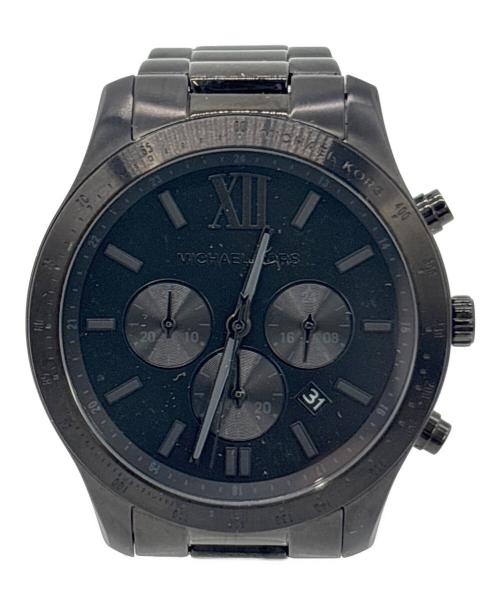 MICHAEL KORS（マイケルコース）MICHAEL KORS (マイケルコース) リストウォッチ ブラックの古着・服飾アイテム