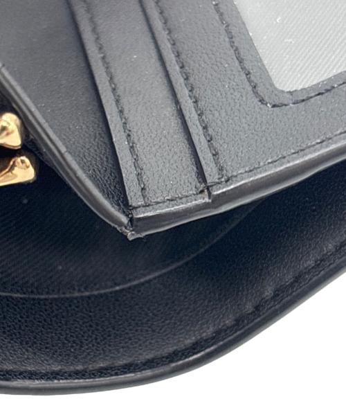 COACH（コーチ）COACH (コーチ) 2つ折り財布 ブラウン×ブラックの古着・服飾アイテム