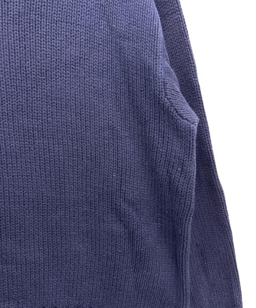 POLO RALPH LAUREN（ポロ・ラルフローレン）POLO RALPH LAUREN (ポロ・ラルフローレン) 厚手ニット ネイビー サイズ:Mの古着・服飾アイテム