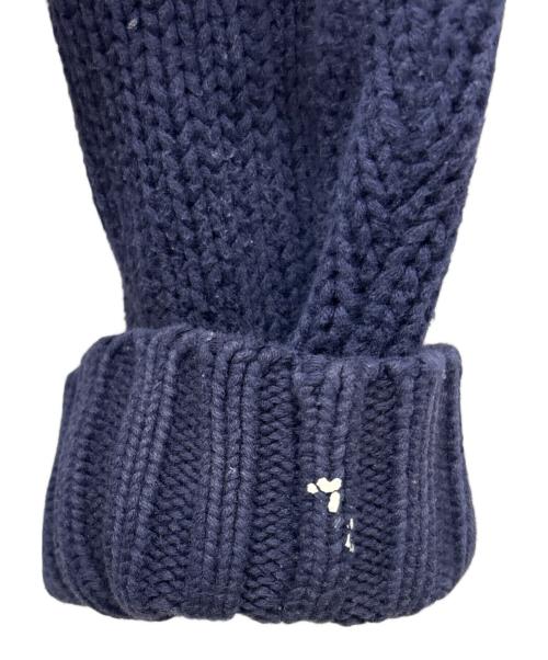 POLO RALPH LAUREN（ポロ・ラルフローレン）POLO RALPH LAUREN (ポロ・ラルフローレン) 厚手ニット ネイビー サイズ:Mの古着・服飾アイテム