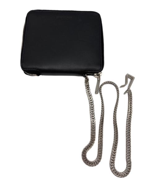 Saint Laurent Paris（サンローランパリ）Saint Laurent Paris (サンローランパリ) チェーンウォレット ブラックの古着・服飾アイテム